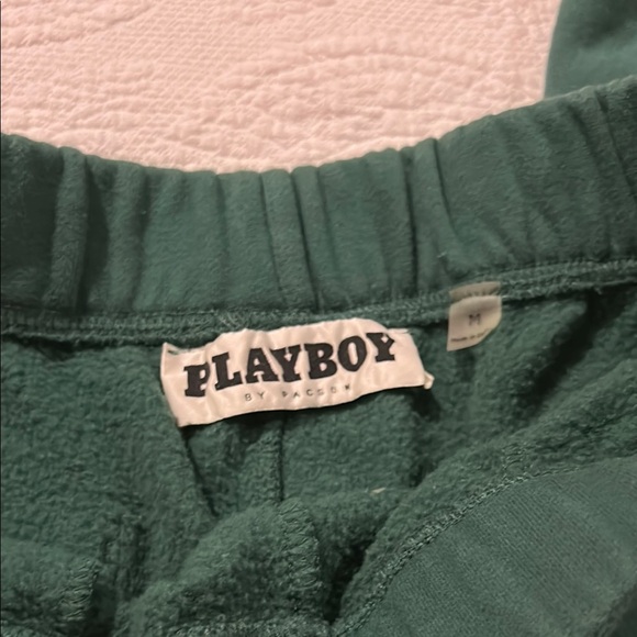 PacSun/Playboy Bundle. 4 item Bundle. Shirts, Swim, and joggers. Size Medium - Picture 15 of 16